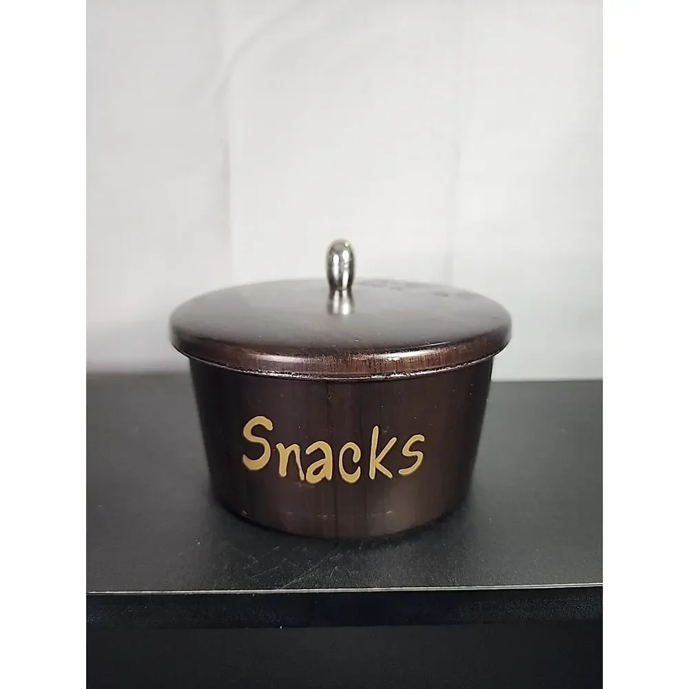 Vintage Enesco Mid Century Japan stacking nesting snack container 9 1/2” H